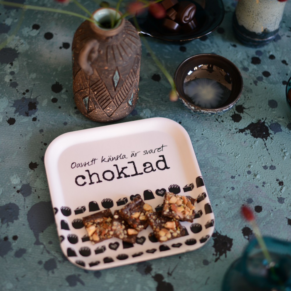 tray/cookie plate CHOKLAD 20x20 cm - 4