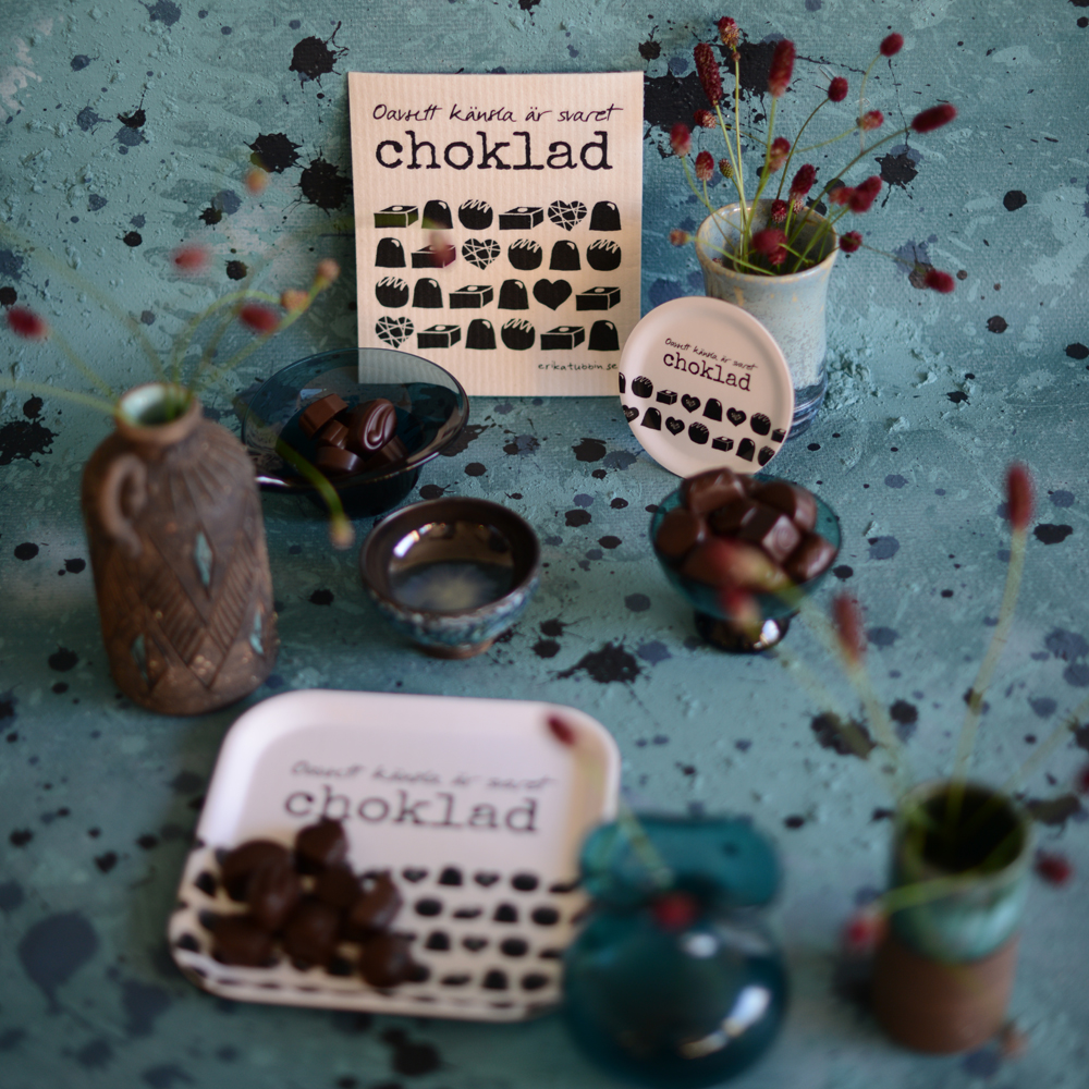 tray/cookie plate CHOKLAD 20x20 cm - 3