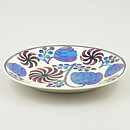 Birger Kaipiainen (Arabia 1970s) Brilliant Flower Wall Plate 21 cm (2)