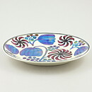 Birger Kaipiainen (Arabia 1970s) Brilliant Flower Wall Plate 21 cm (2)