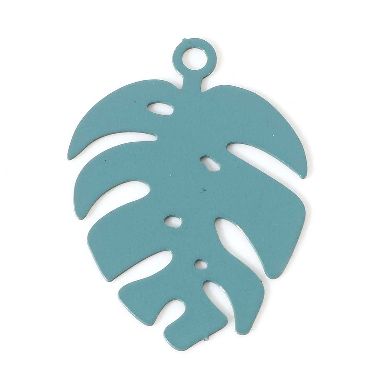 Charm   Leaf monstera   Teal