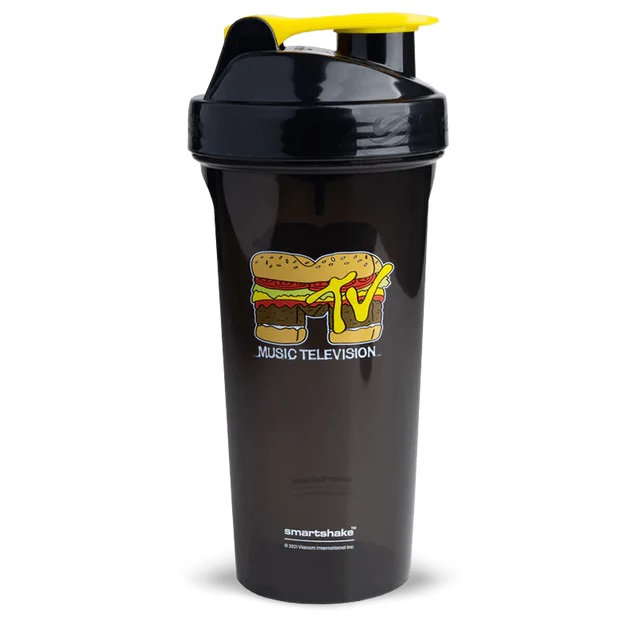 SmartShake Lite MTV Hamburger Logo Black - 800ml.