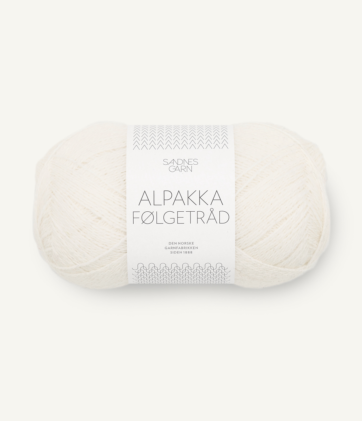 Sandnes Alpakka Följetråd 1002 Vit