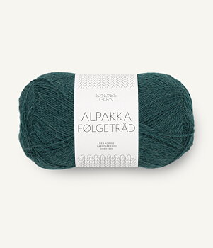 Sandnes Alpakka Följetråd 7281 Grön