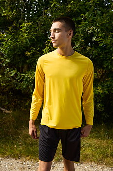 Långärmad tränings T-shirt - Herr - Neutral - 100% Recycled - 6 olika färger