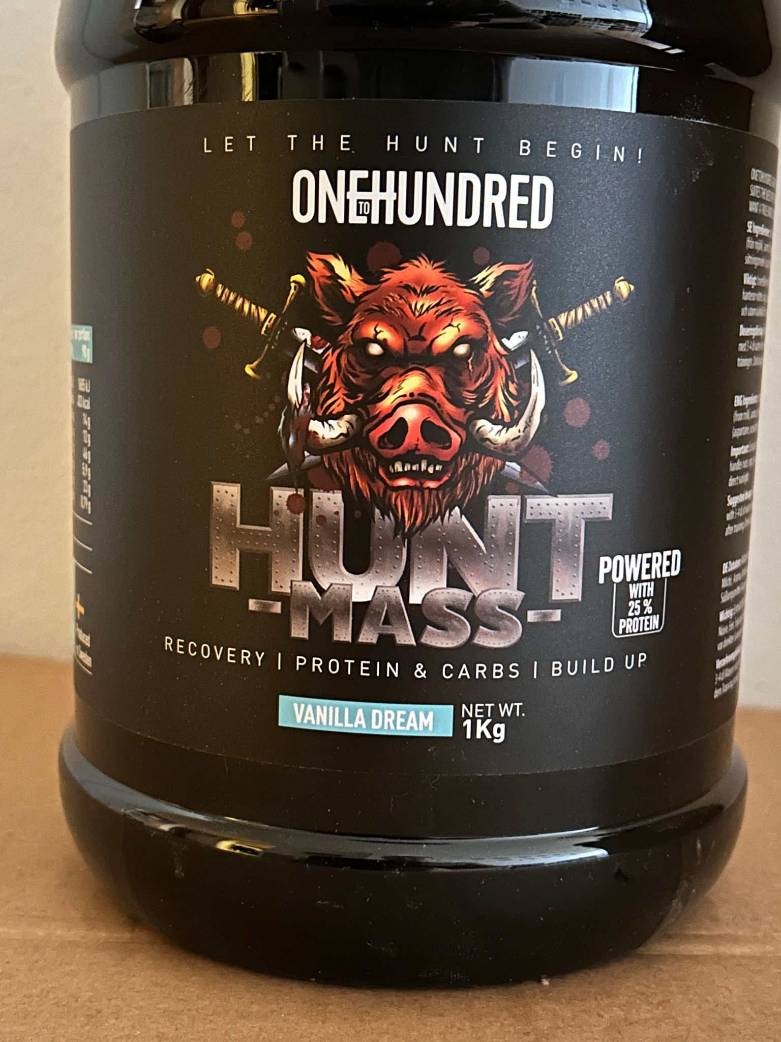 GAINER HUNT MASS VANILLA DREAM 1 KG