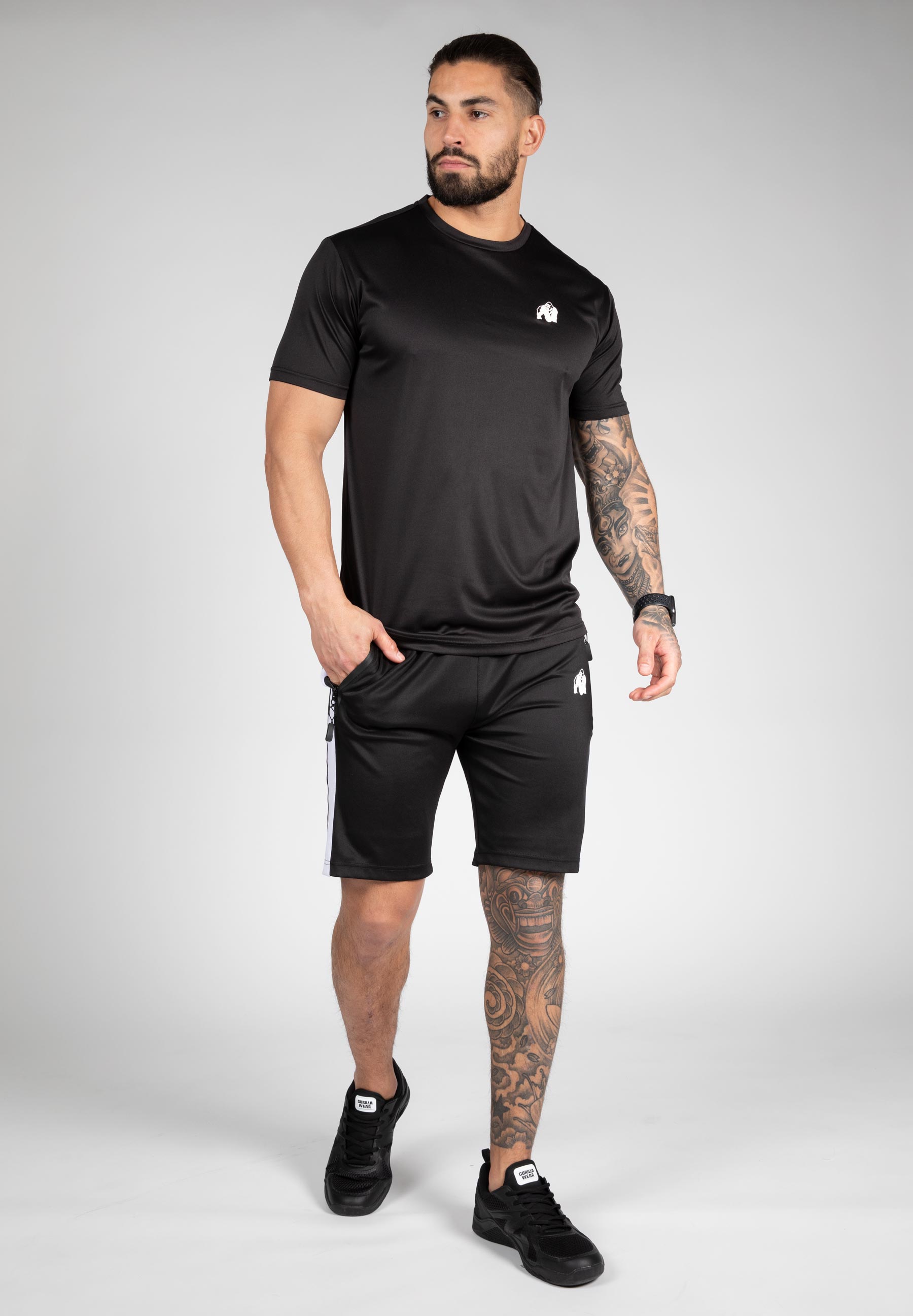Benton Track Shorts, black - 5