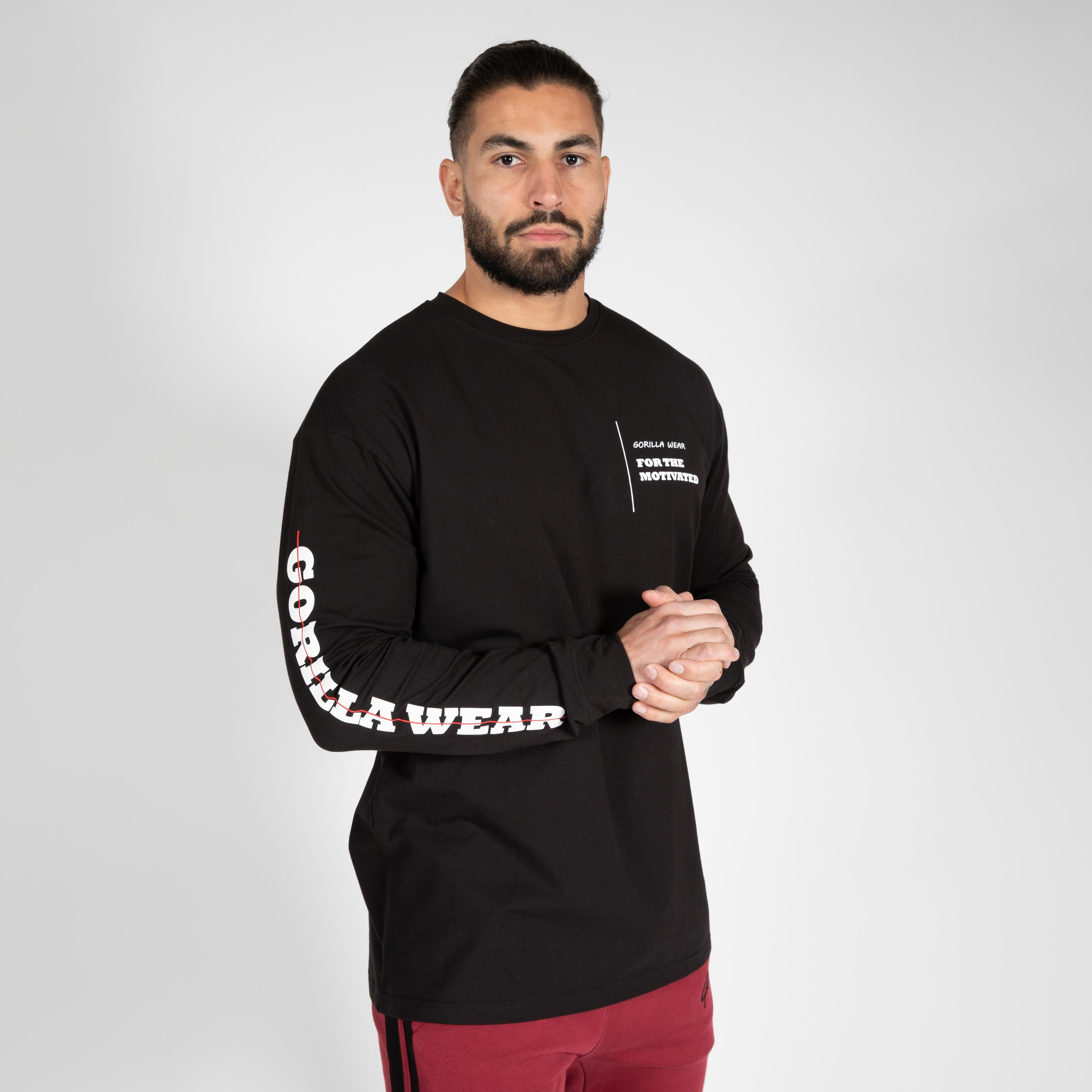 Boise Oversized Long Sleeve, black - 10