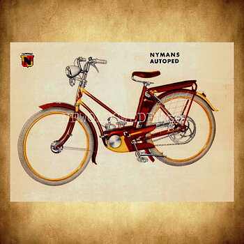 NYMANS AUTOPED - Vykort A5