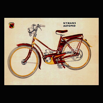 NYMANS AUTOPED - Vykort A5