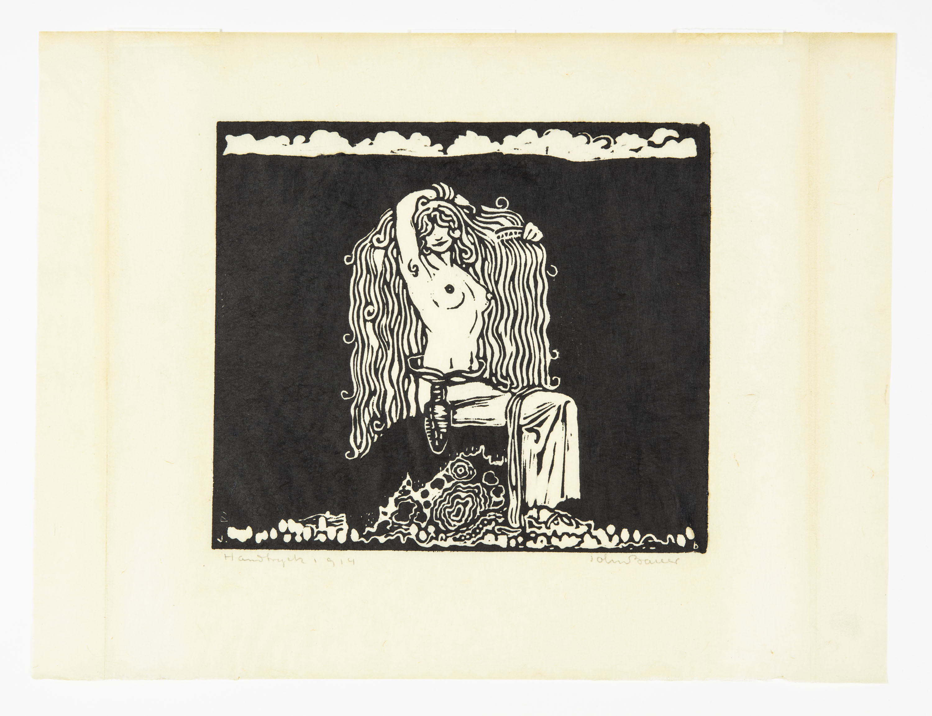 Fairy tale princess - Handprint - 1914
