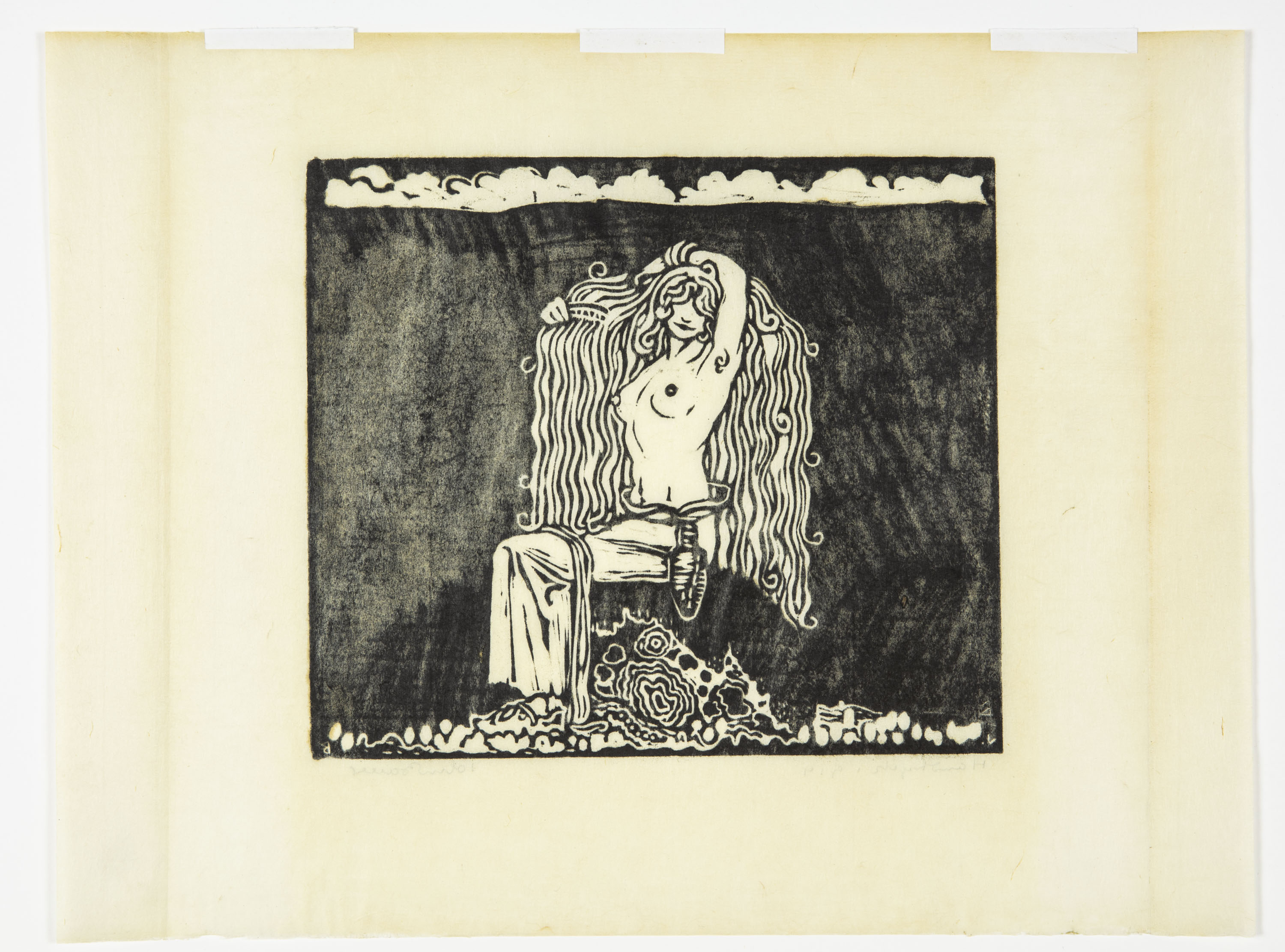 Fairy tale princess - Handprint - 1914 - 2