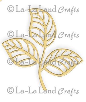 LA LA LAND CRAFTS  -- Open leaf Flourish Die