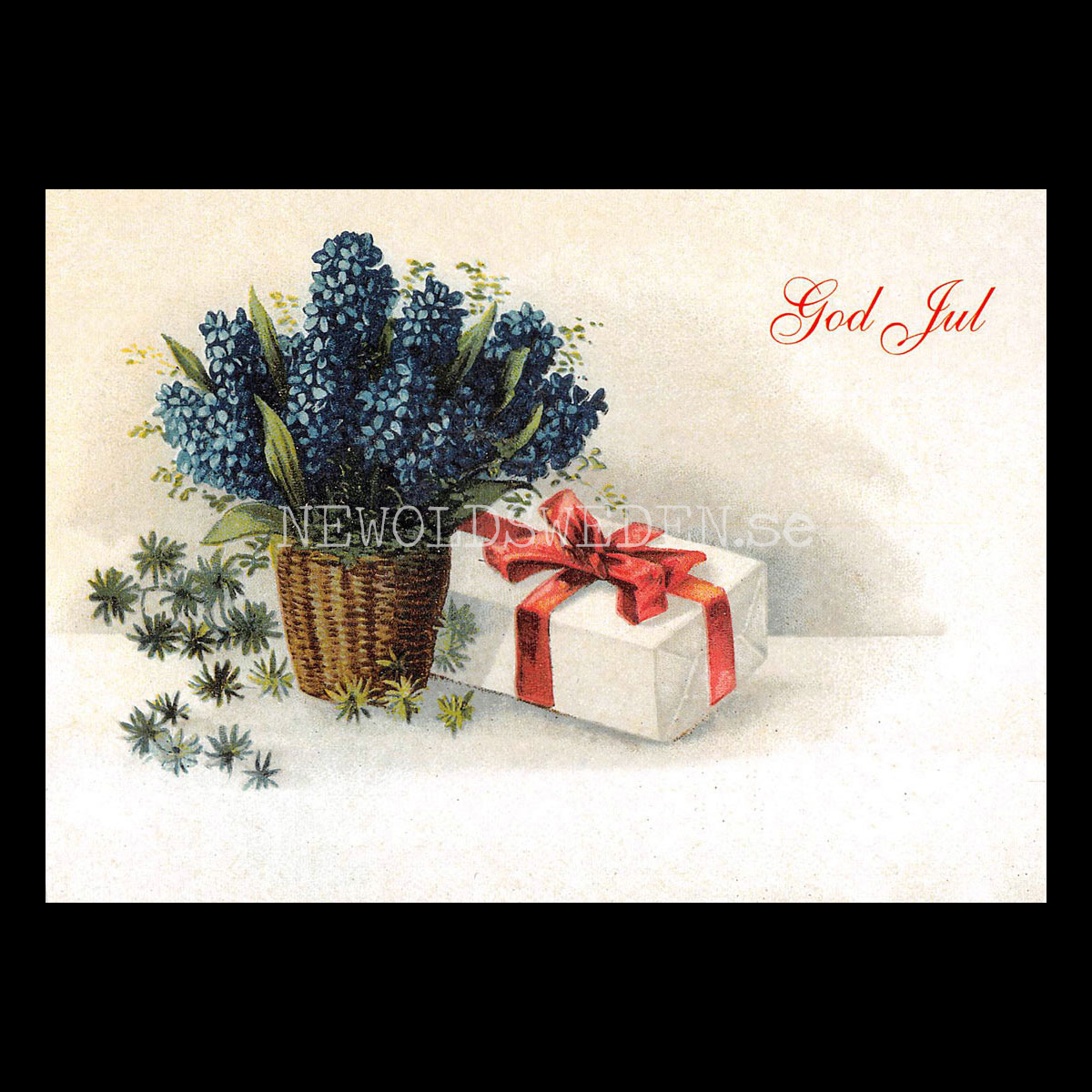 Julkort - Motiv från början 1900-talet - Vykort A5