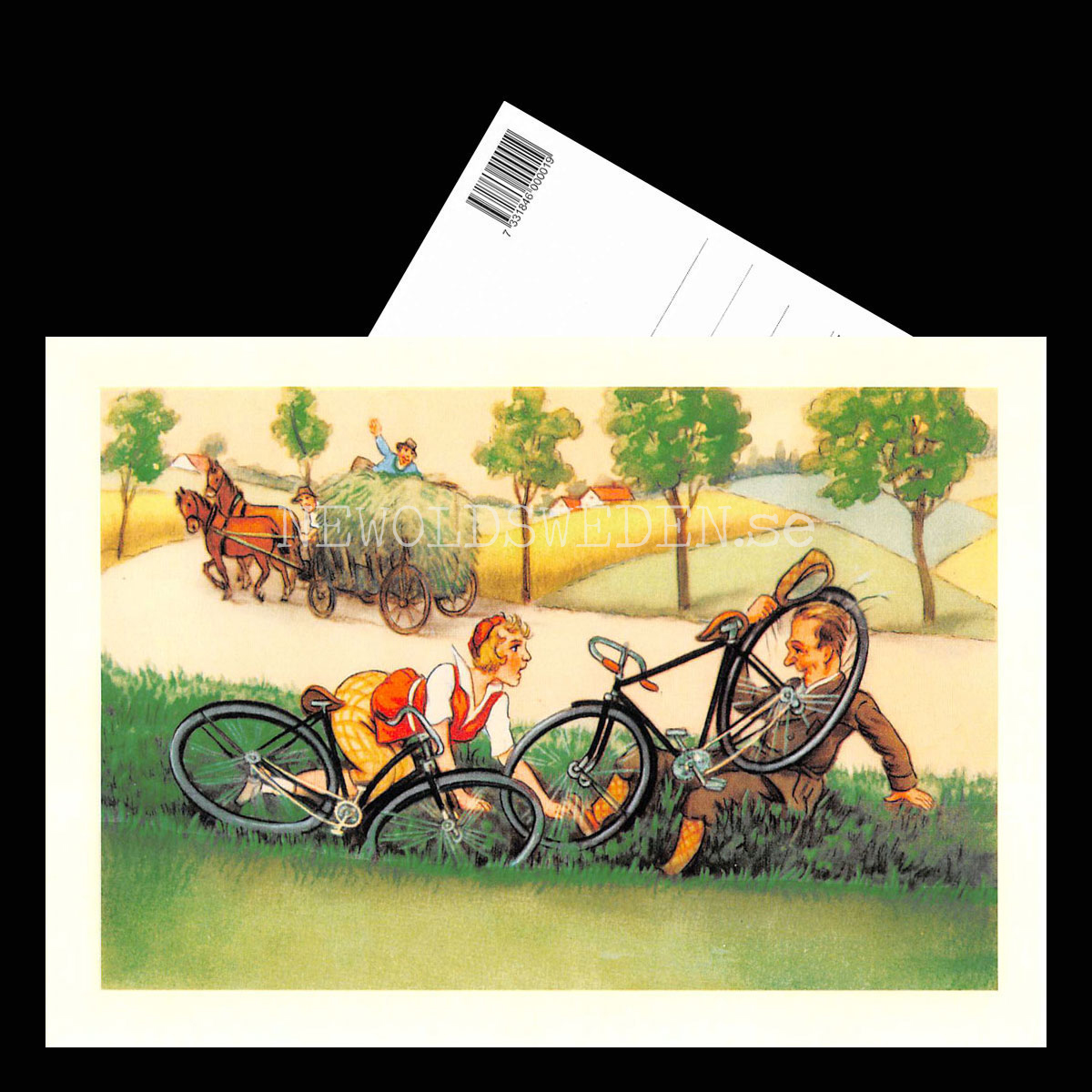 CYKEL-TRÄFFEN - Vykort A5 - 3