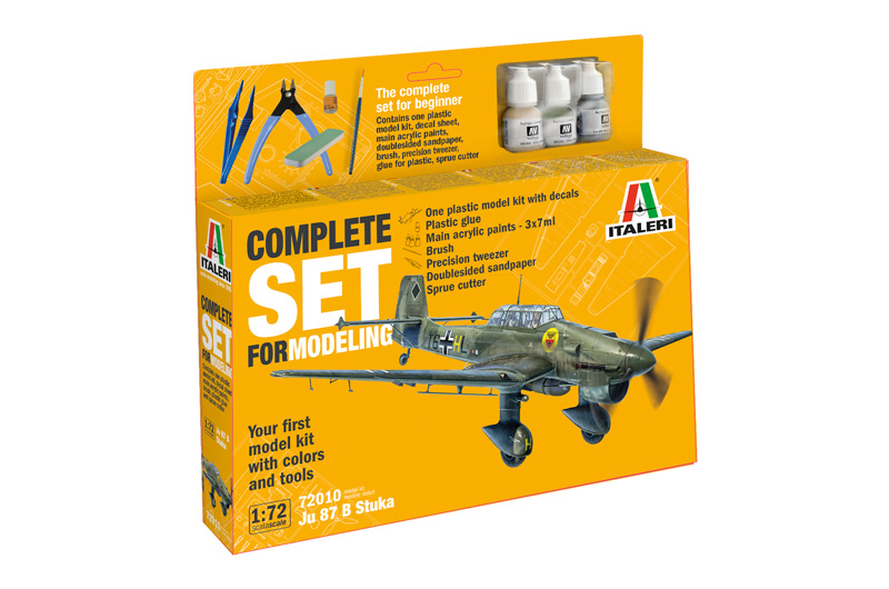 1/72 Junker Ju-87B Stuka - Complete Set For Modeling