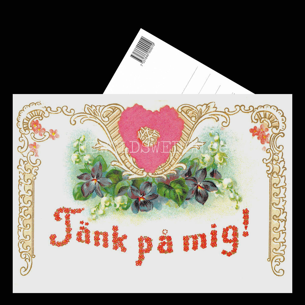 Tänk på mig! - Vykort A5 - 3