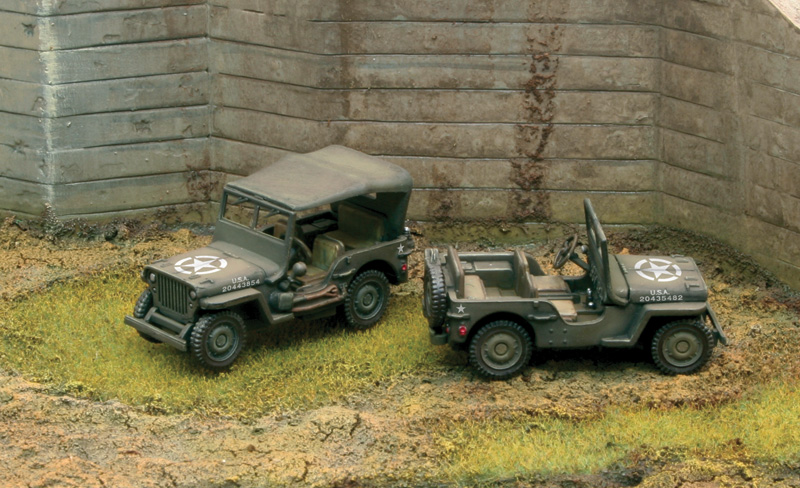 1/72 WILLYS JEEP 1/4 TON 4X4. NO GLUE