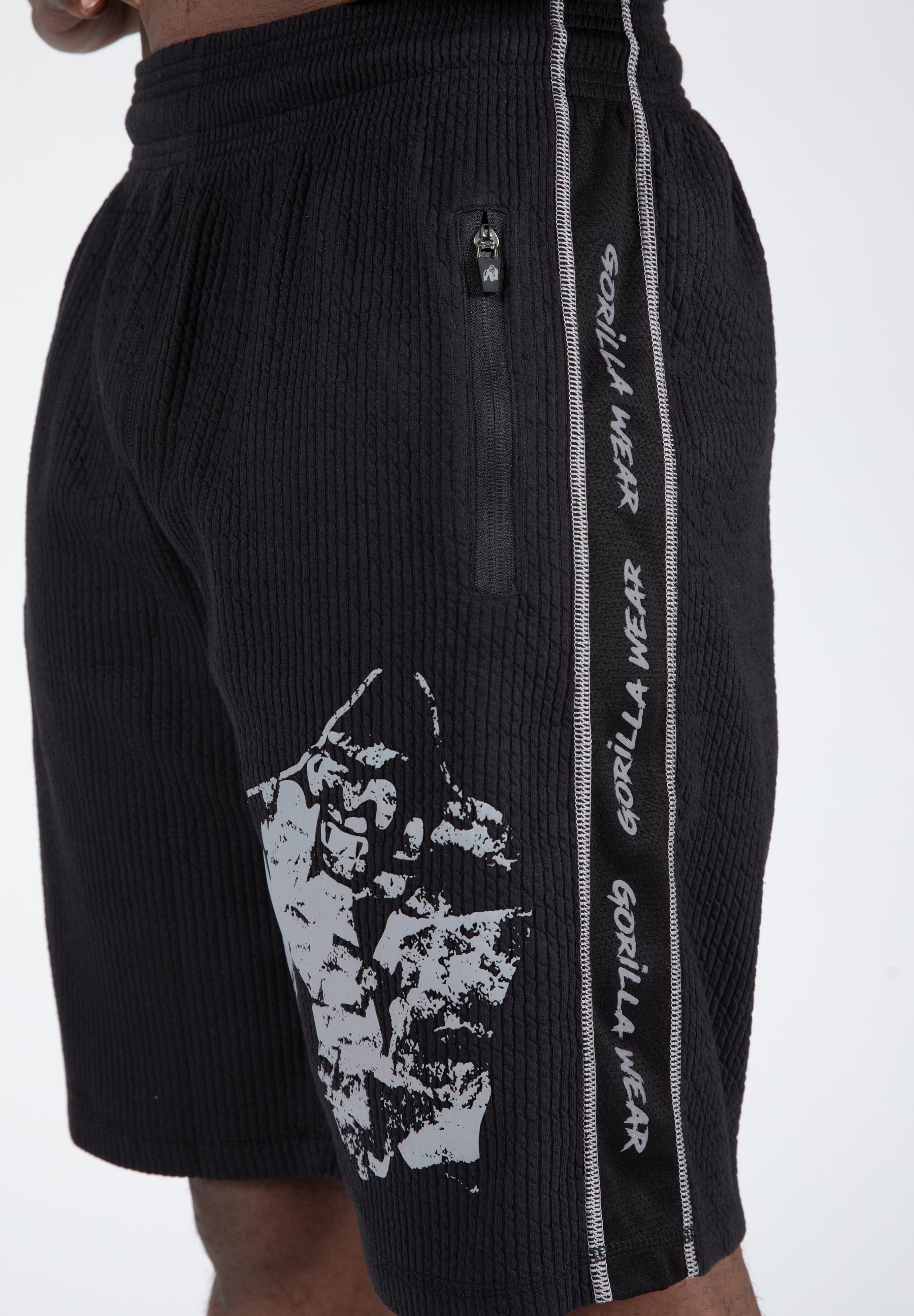 Buffalo Old School Workout Shorts, black/grey - 5