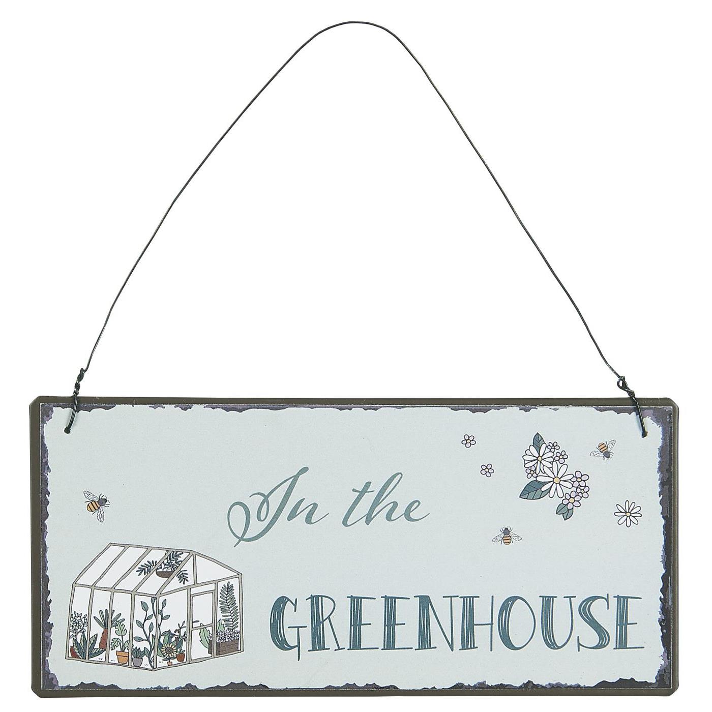 Skylt " Greenhouse ...."