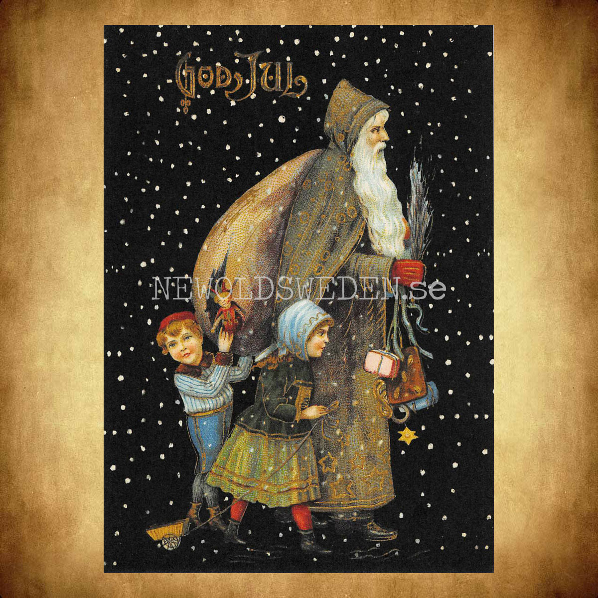 Julkort - Motiv från början 1900-talet - Vykort A5 *** - 2