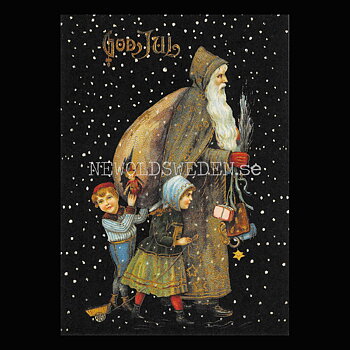 Julkort - Motiv från början 1900-talet - Vykort A5 ***