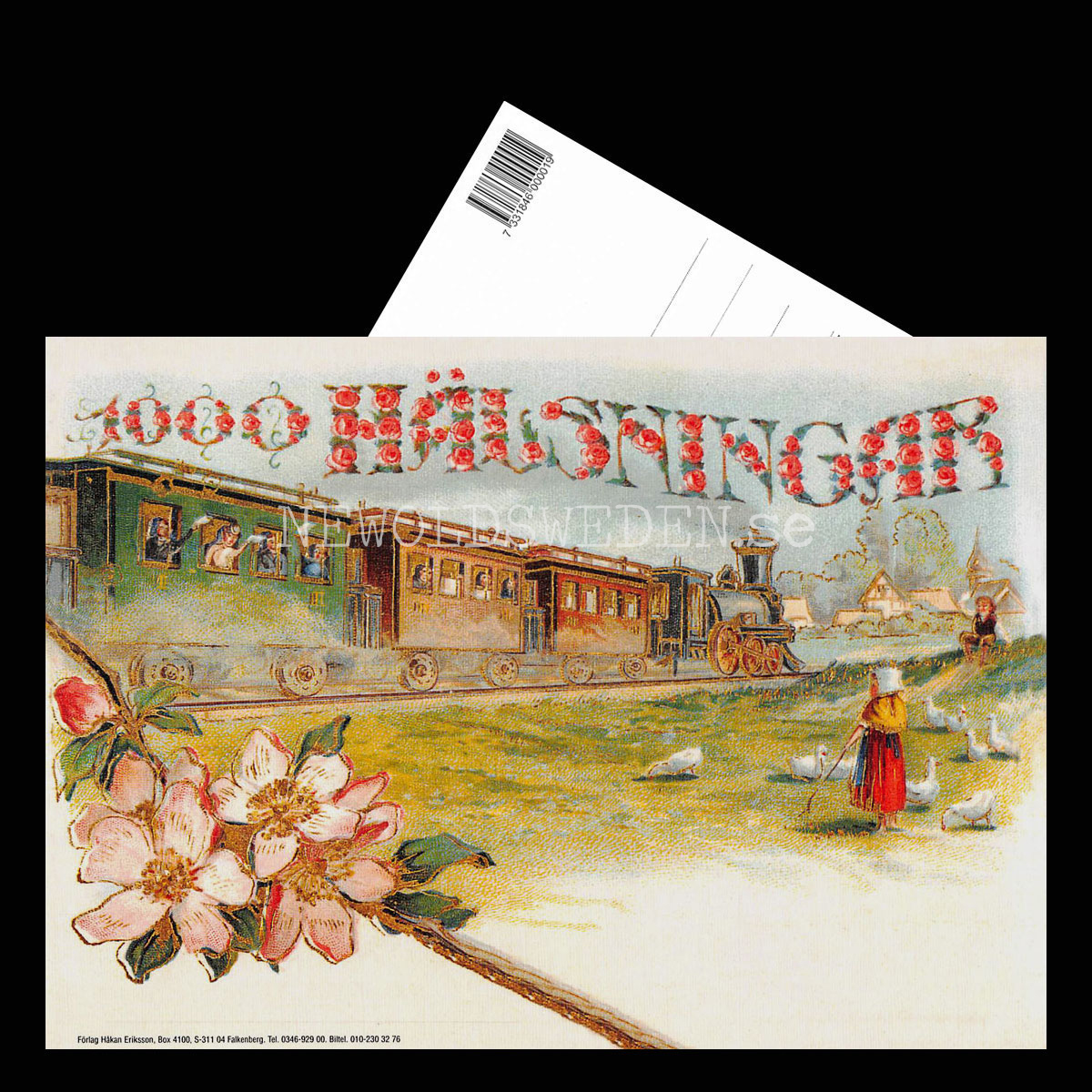 Sekel 1000 HÄLSNINGAR - Vykort A5 - 3