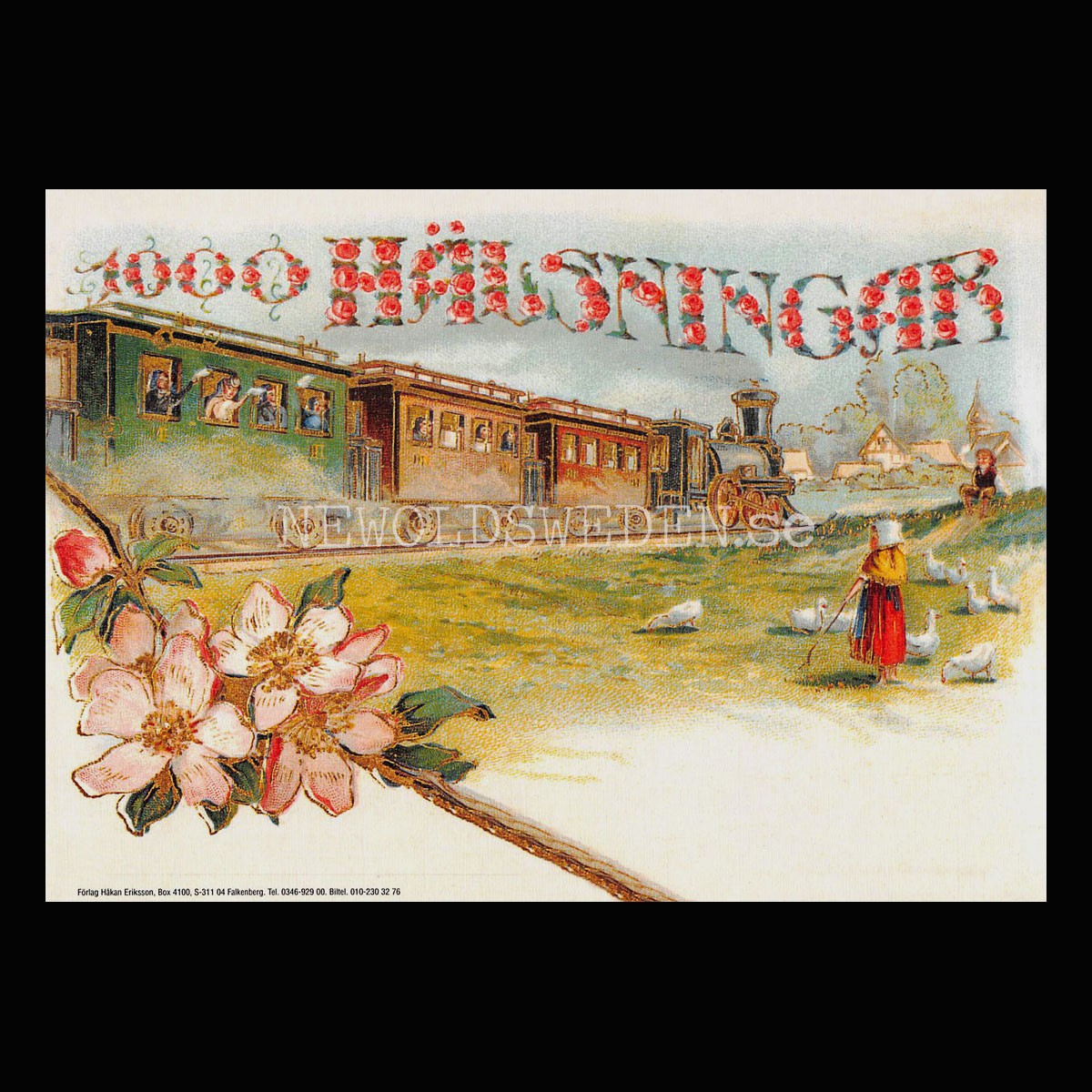 Sekel 1000 HÄLSNINGAR - Vykort A5