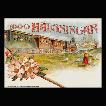 Sekel 1000 HÄLSNINGAR - Vykort A5