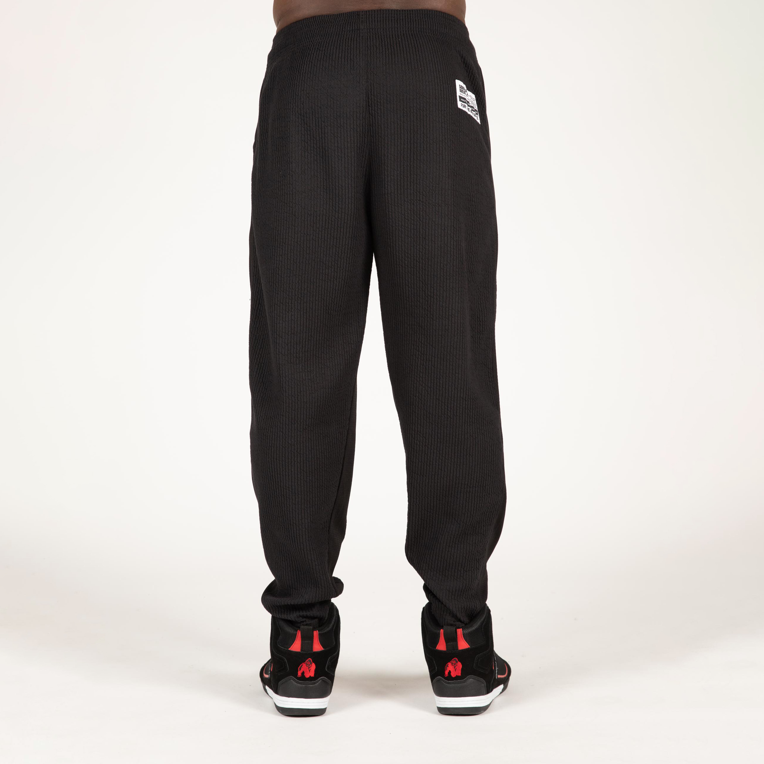 Augustine Old School Pants, black/red - 2