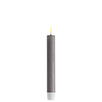 LED Kronljus Grå 15 cm 2 pack