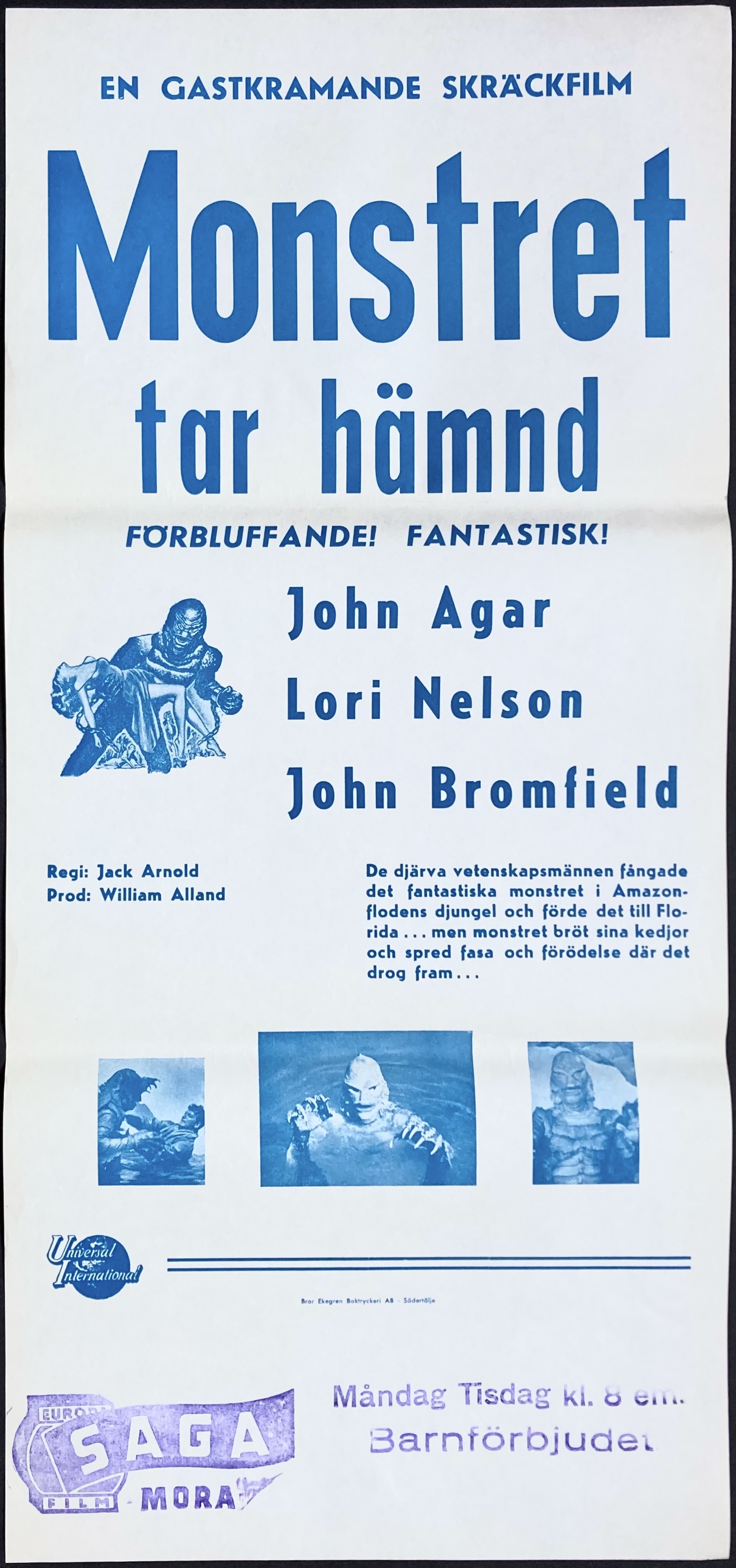 MONSTRET TAR HÄMND (1955)