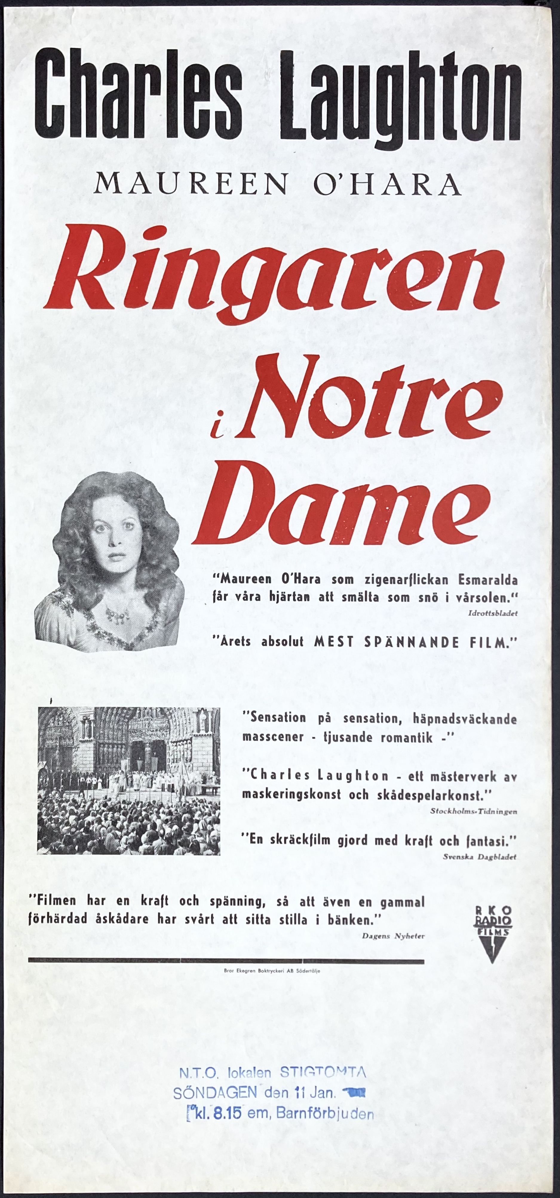 THE HUNCHBACK OF NOTRE DAME (1939)