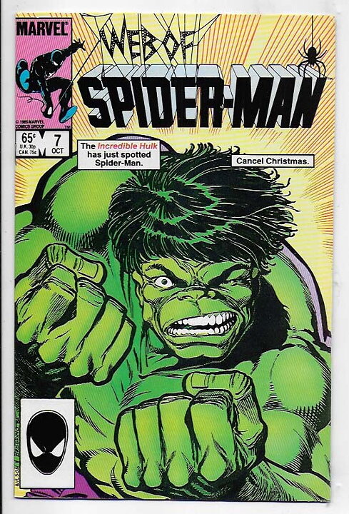 Web of Spider-Man # 7 VF