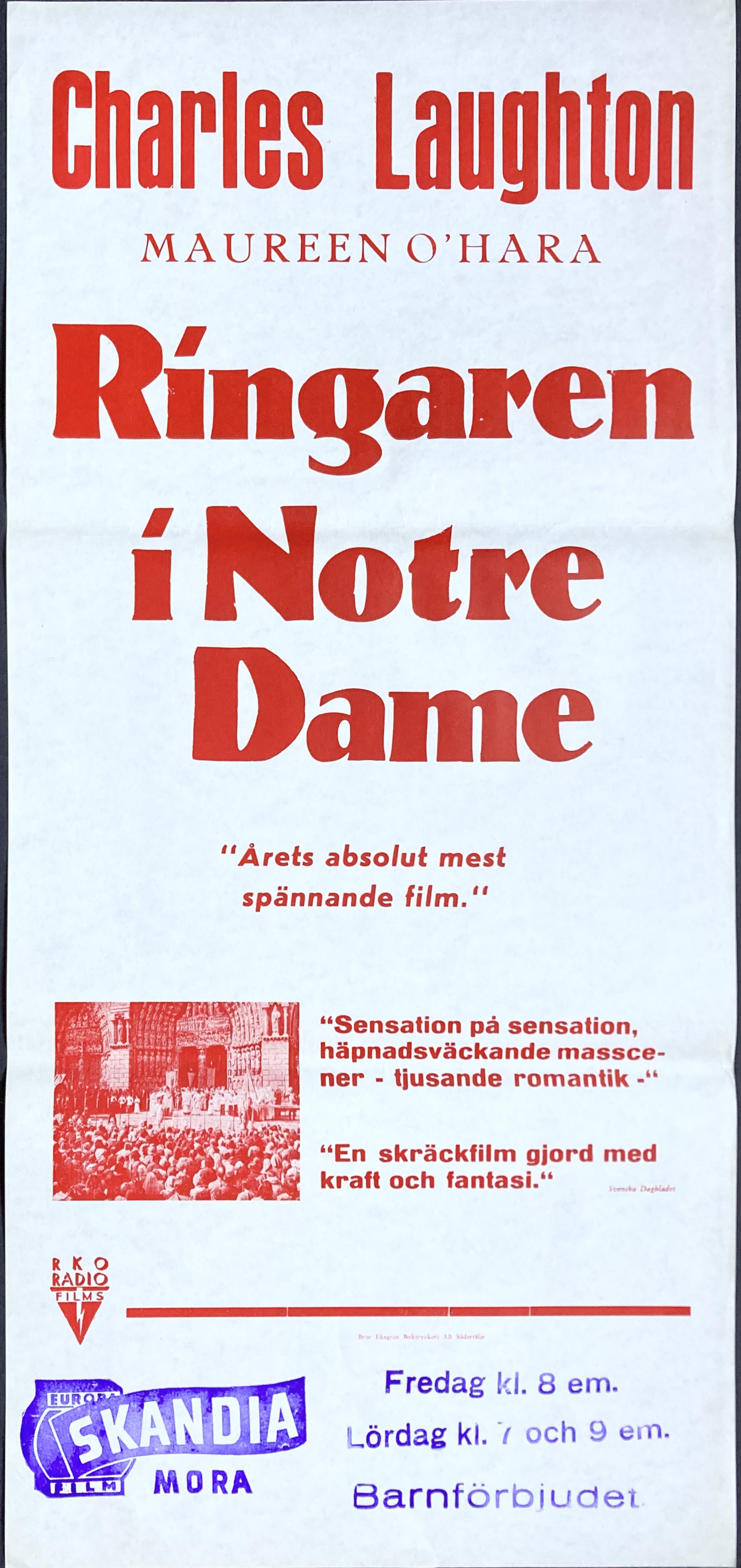 RINGAREN I NOTRE DAME (1939)