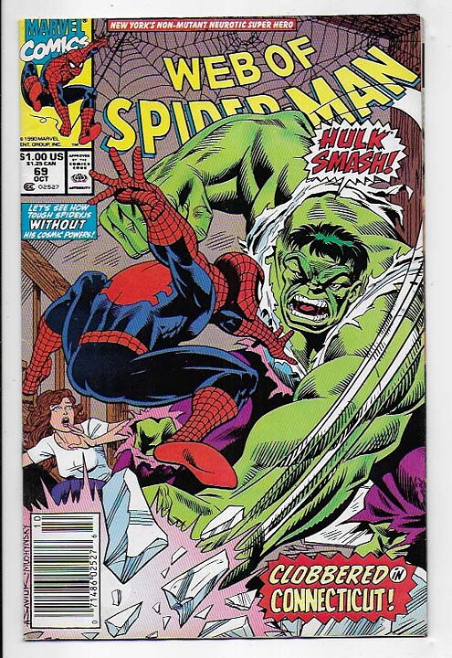 Web of Spider-Man # 69 VF