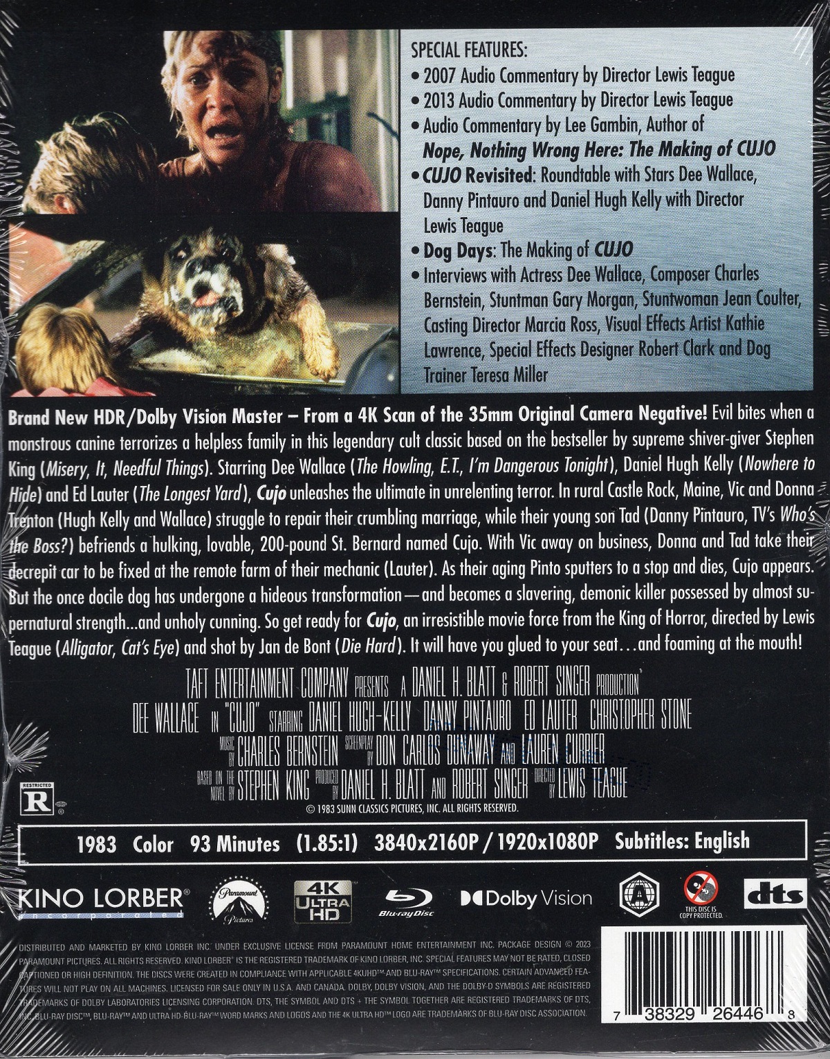 Cujo (ej svensk text) (4K Ultra HD + Blu-ray) - 2