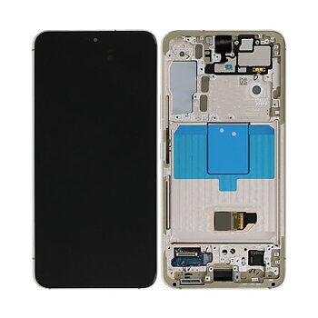Original Samsung Galaxy S22 Skärm med LCD Display - Violett
