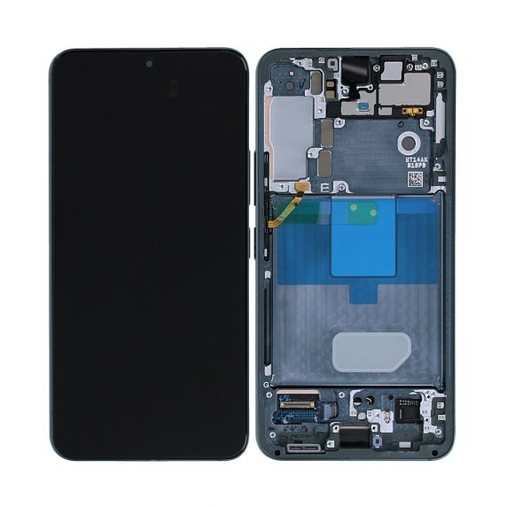 Original Samsung Galaxy S22 Skärm med LCD Display  - Grön