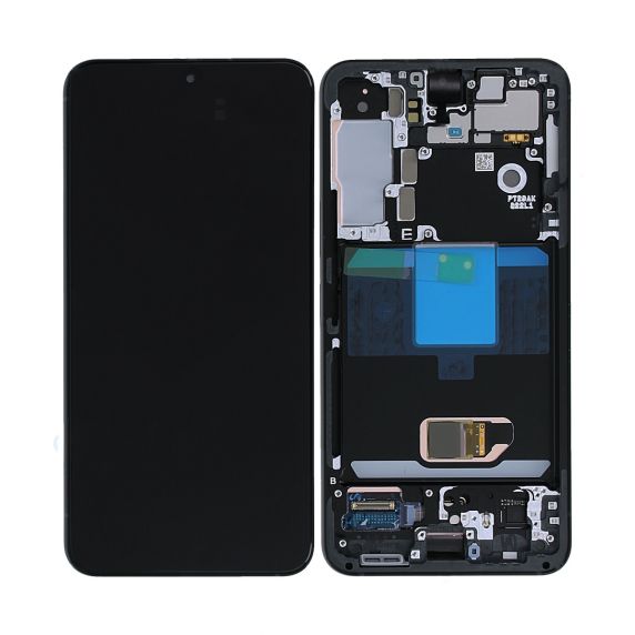 Original Samsung Galaxy S22 Skärm med LCD Display - Grafit/Grå