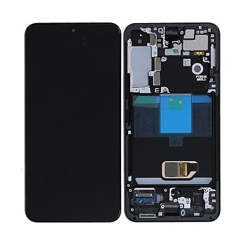 Original Samsung Galaxy S22 Skärm med LCD Display - Grafit/Grå