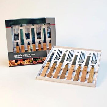 Bestickset grill 8-pack