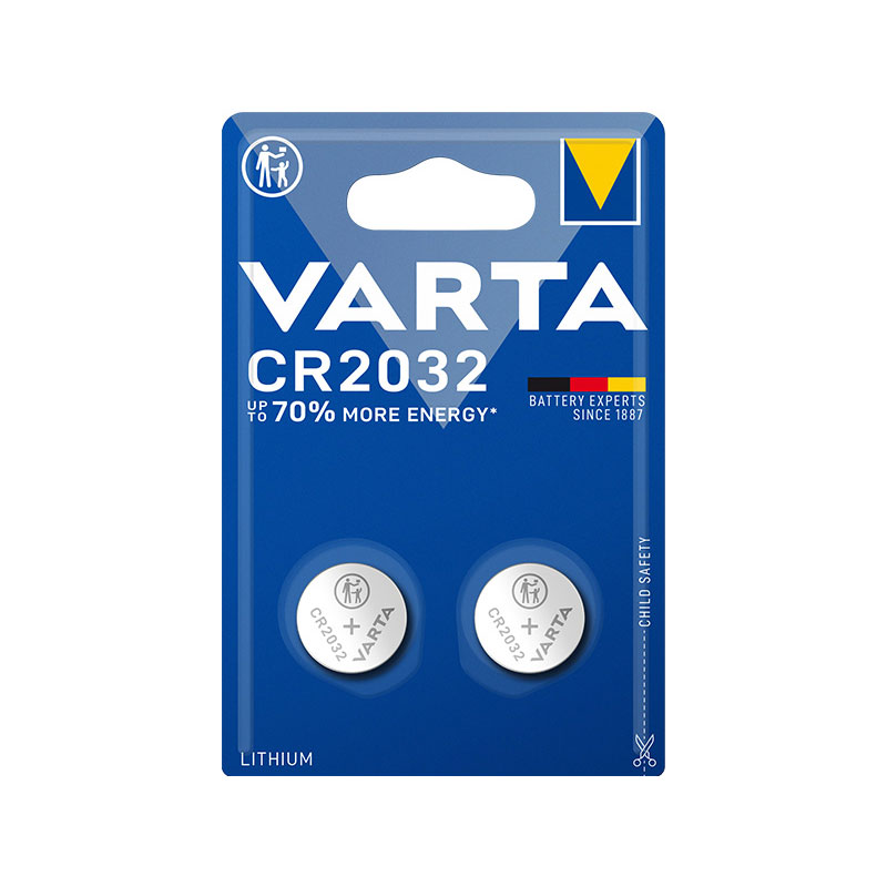 Varta Lithium knappcell CR2032 2-pack
