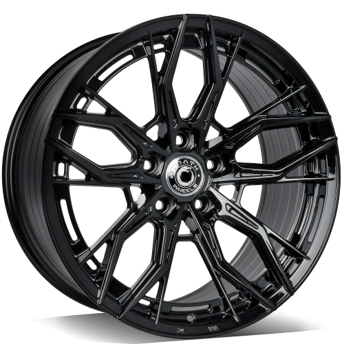 18" WRATH WHEELS WF15 - GLOSSY BLACK