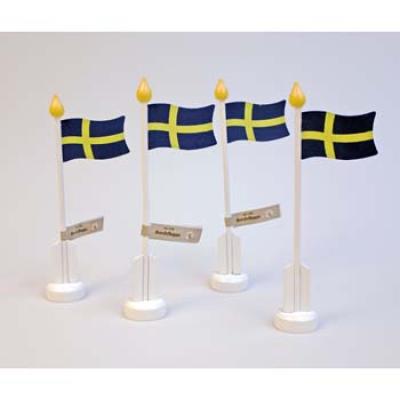 Bordsflagga 22cm Sverige