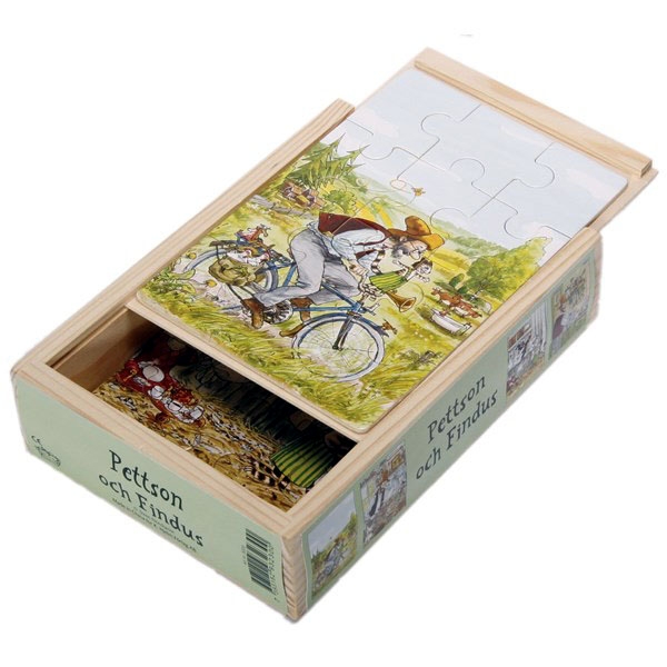 Pussel Pettson & Findus 4-i-1