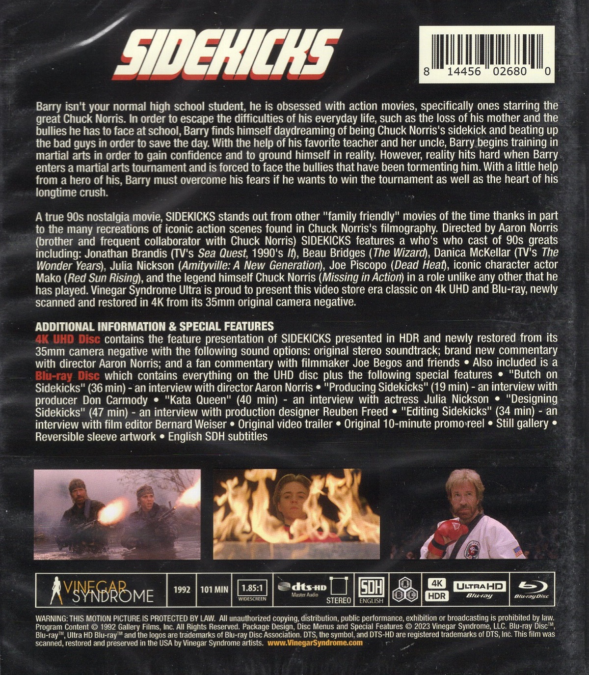 Sidekicks (ej svensk text) (4K Ultra HD + Blu-ray) - 2