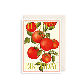 Tomatoes Greetings Card