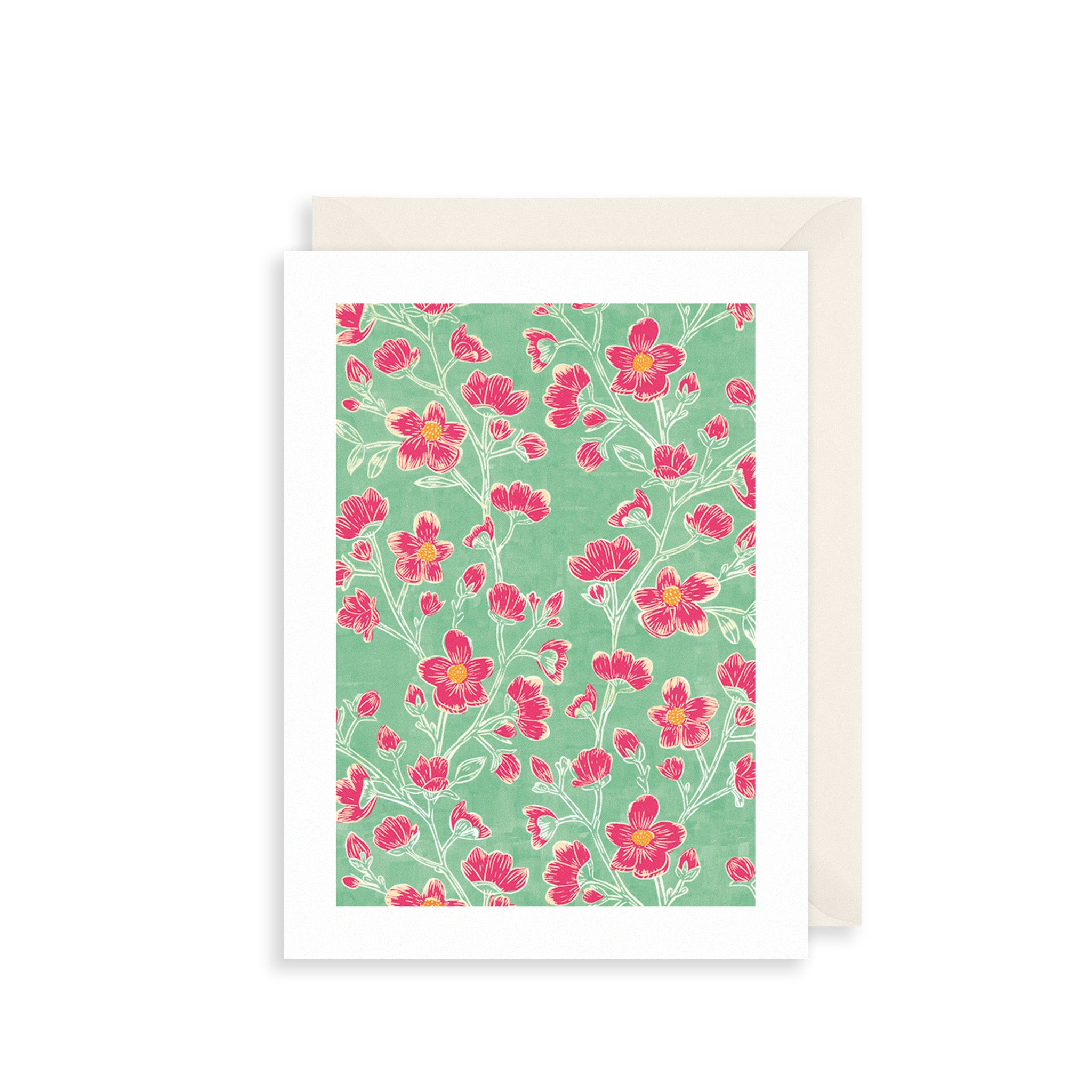 Spring Field Greetings Card