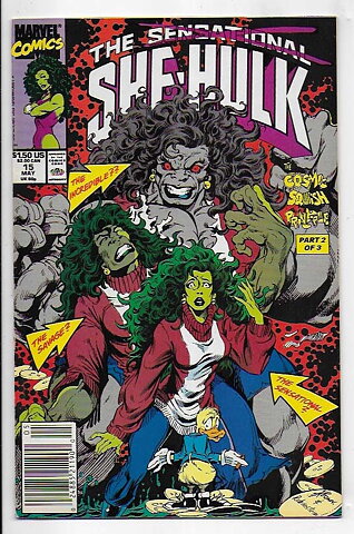 Sensational She-Hulk # 15 VG